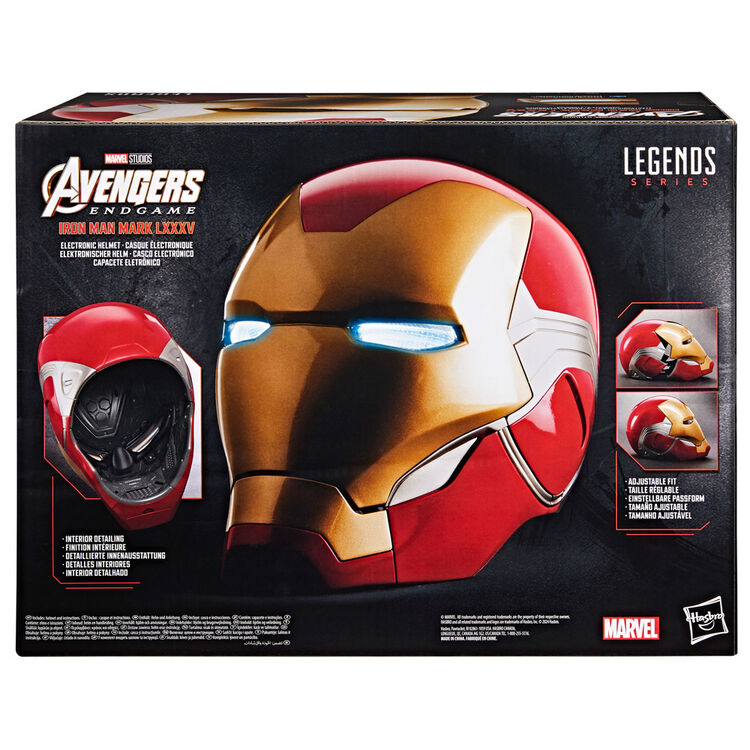 (Available 10/24) Electronic Helmet Iron Man Endgame Avengers Marvel