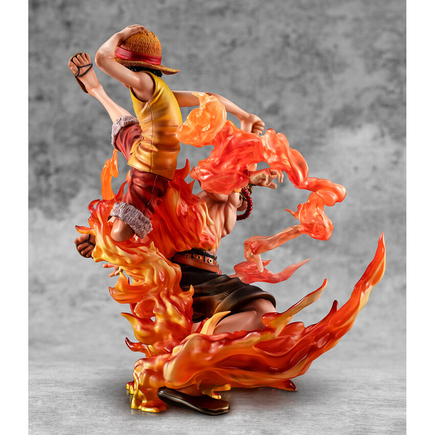 Available (Dic 2024) Figure Luffy and Portgas Bond Between Brothers One piece 24.5cm