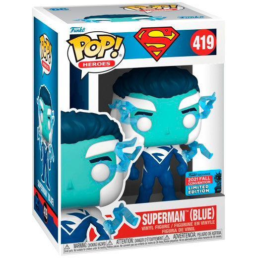 Funko DC Comics Superman Blue Exclusive #419