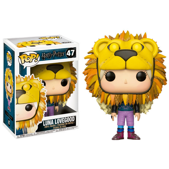 Funko Harry Potter Luna Lovegood with Lion Head #47