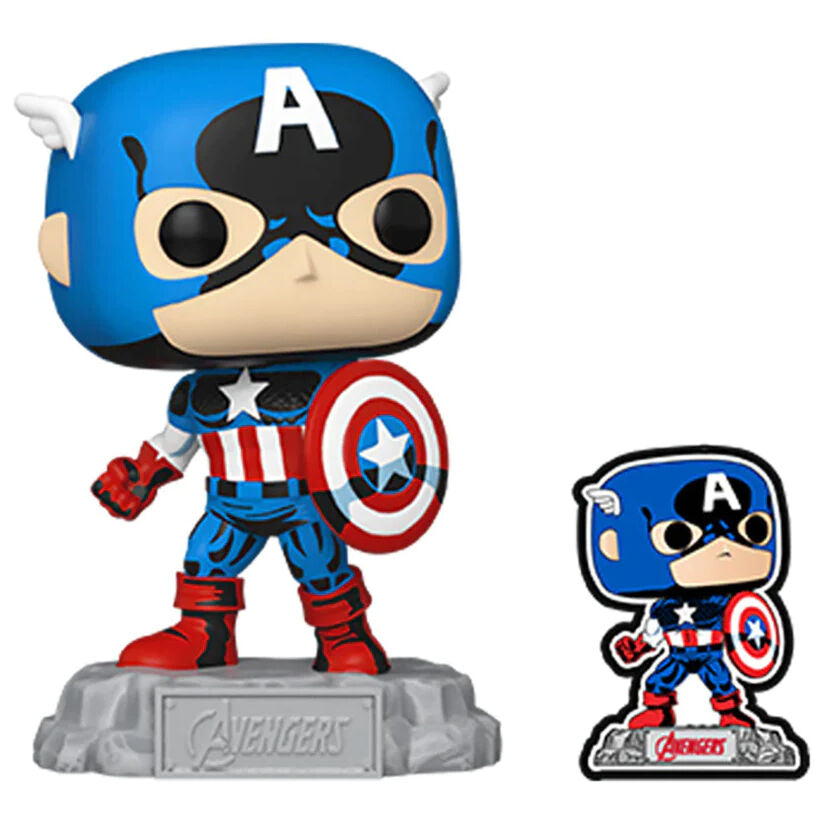 Funko Marvel Avengers Captain America Exclusive #1290