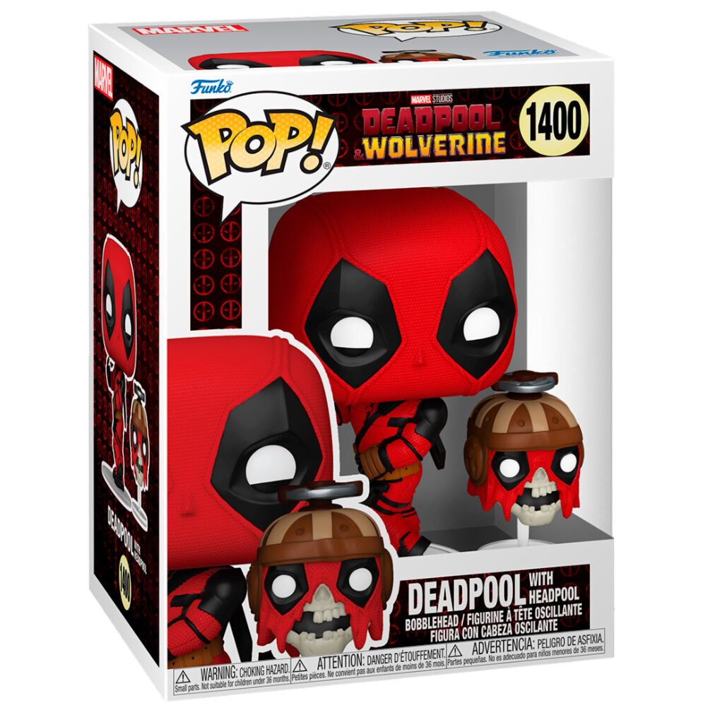 Funko Marvel Deadpool & Wolverine with Headpool #1400