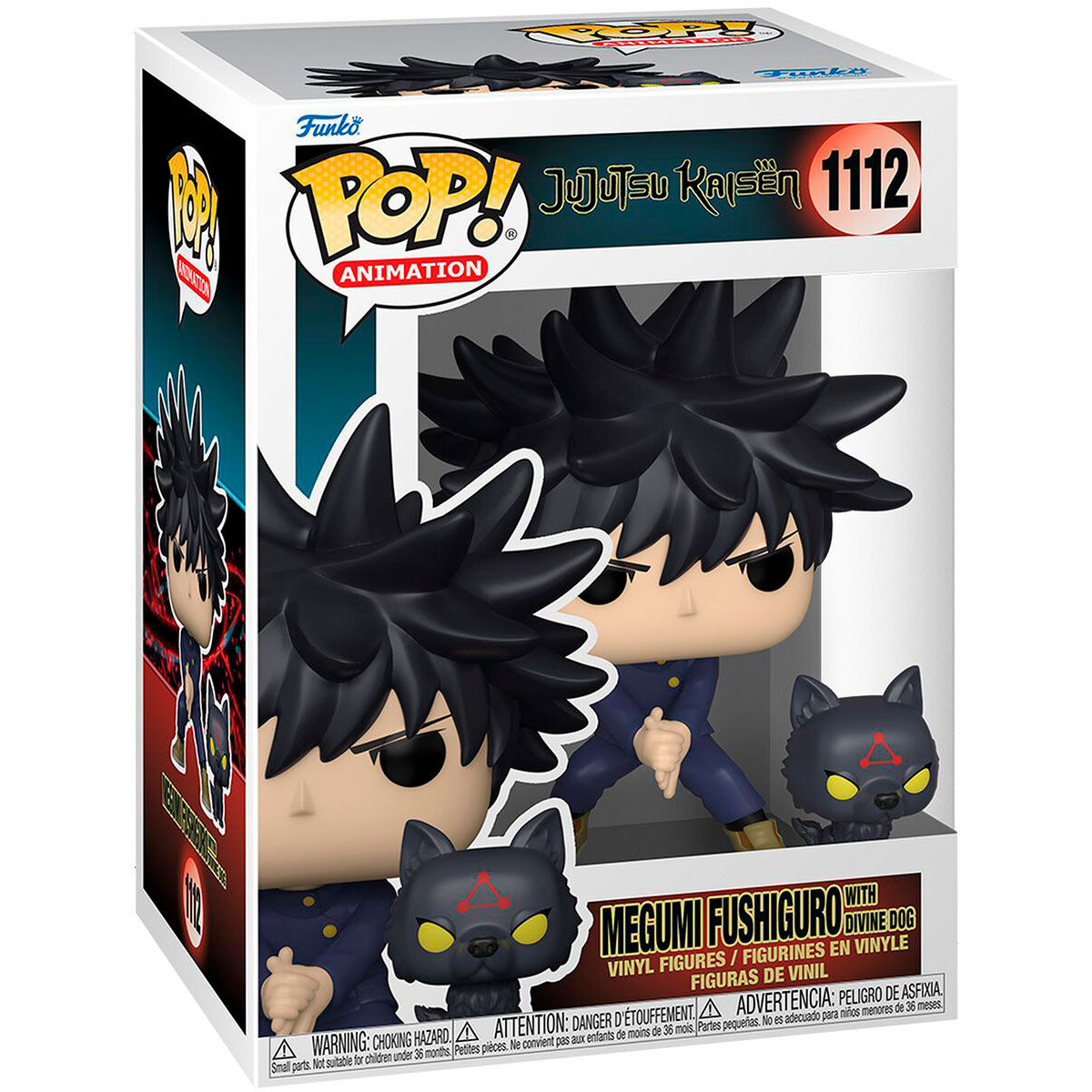 Funko Megumi Fushiguro with dog (Jujutsu Kaisen) #1112