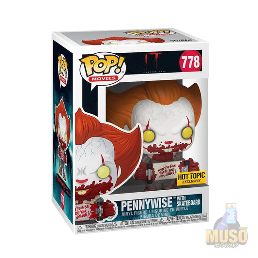 Funko Pennywise with Skateboard #778